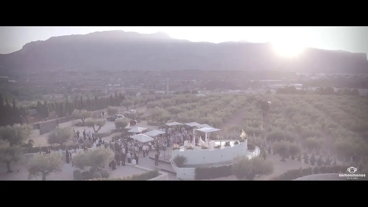 Bodas con dron Finca El Caserio
